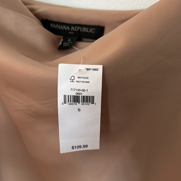 NWT Banana Republic Satin Slip Dress - Picture 3 of 8